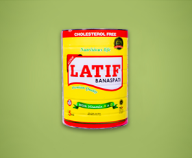 LATIF BANASPATI 5 KG TIN