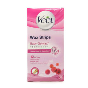 VEET WAX STRIP 12 STRIP