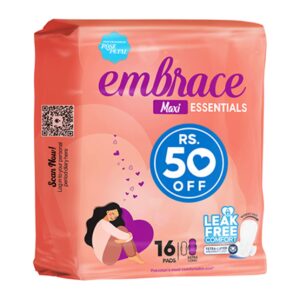 EMBRACE MAXI ESSENTIAL 16 PADS