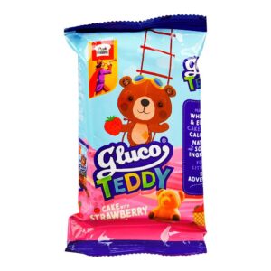 PF GLUCO TEDDY CAKE STRAWBERRY