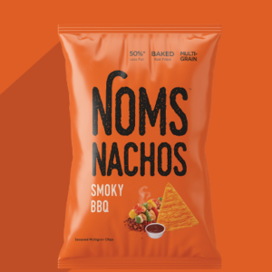 NOMS NACHOS SMOKY BBQ 32GM