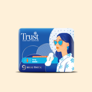 TRUST PAD MAXI THICK LONG 9 PADS