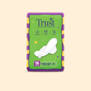 TRUST SANITARY NAPKIN 16PCS