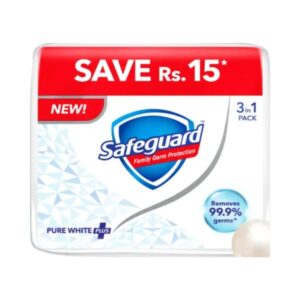 SAFEGUARD SOAP 3IN1 PURE WHITE