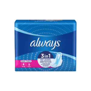 ALWAYS 3 IN 1 LONG 9 PADS