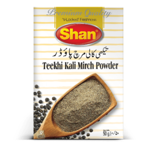 SHAN TEEKHI KALI MIRCH POWDER 25GM