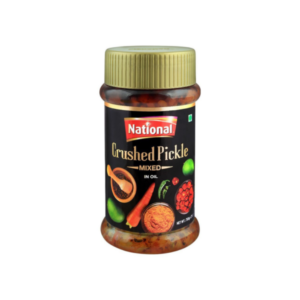 NATIONAL CRUSHED MIXED PICKLE 390GM