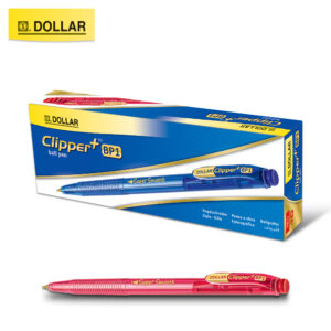 DOLLAR CLIPPER BP1 BALL PEN RED