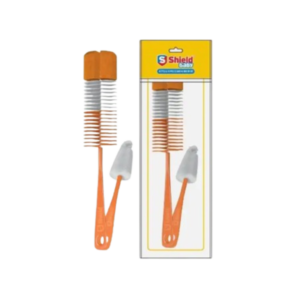 SHIELD BOTTLE CLEANING BRUSH TWIN